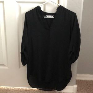 Black blouse for women